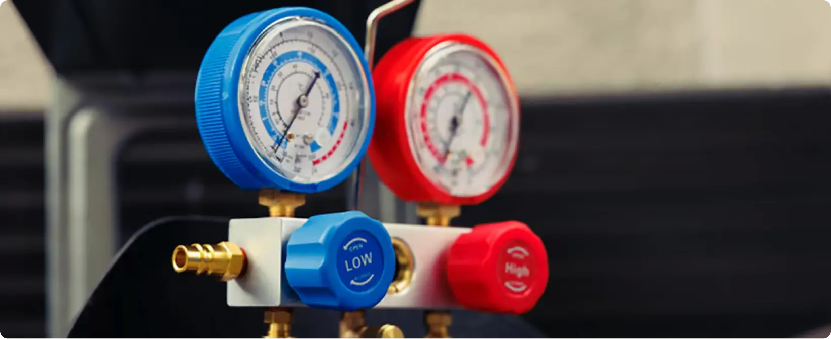 Manomètres de diagnostic pour climatisation automobile