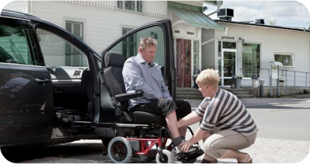 Transfert depuis un système Carony pour conducteur en situation de handicap