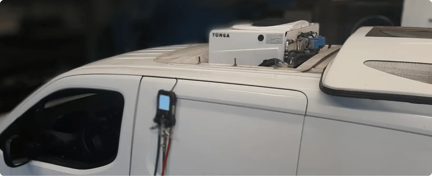 Installation d’un groupe frigorifique Tonga sur véhicule utilitaire